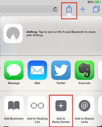 Safari Share Icon Ios 8 Homescreen Ios 8 Share Icon
