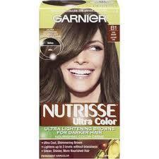 Review Of Garnier Nutrisse Ultra Color In Cool Brown Lightening For Darker Hair Garnier Hair Color Dark Brown Hair Color Hair Color Dark