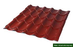 Rib type, corrugated, tile span, etc. Duratile Metal Tile Roof Union Galvasteel Corporation