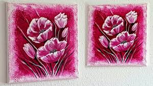 Tipps und tricks zur acrylmalerei. Blumen Malen Acryl Rot Leicht Fur Anfanger Easy Flowers Acrylic Painting Red For Beginners Youtube Blumen Malen Acryl Blumen Malen Acrylbilder Blumen