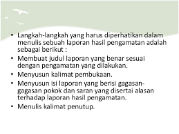 Universitas jurnalistik media belajar ilmu jurnalistik terlengkap yang. Teks Hasil Observasi