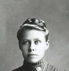 Hi, I found this photo of an unknown beautiful young woman taken at Jacob  Olli's studio in Ironwood among my grandfather's old photos. Looks  Scandinavian. The picture was taken when my grandfather