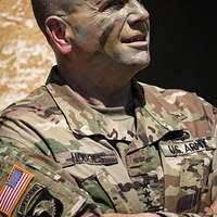 Spc. Garrett Moats, a combat medic specialist with