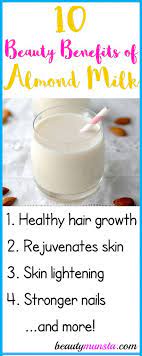 10 Amazing Beauty Benefits Of Almond Milk For Skin Hair More Beautymunsta Free Natural Beauty Hacks And More