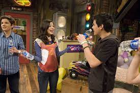 Yes remember when america sings was on and sam and on icarly, sam said the word to him, and david said that wade collins called him that on america sings. Icarly Irocked The Vote Tv Episode 2009 Imdb