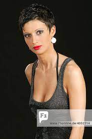 Junge Frau, kurze Haare, sexy, Portrait