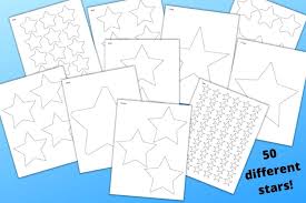 We've added over 2,000 new coloring pages and organized them by calendar so it's easier to find what you want! 25 Free Printable Star Templates Extra Large Star Pattern The Artisan Life