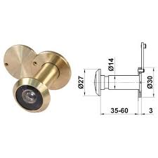 Zerone lcd hd screen peephole viewer. Buy Peephole Door 3 Model Matt Chrome Brass Amig Bricolemar