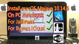 The apps run on both computers. Install Macos Mojave 10 14 6 In Pc Notebook For Jailbreak And Bypass Icloud Youtube