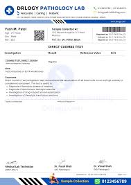 Image result for Direct Coombs