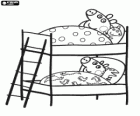 800+ vectors, stock photos & psd files. Peppa Pig And George In Bed Coloring Page Printable Game