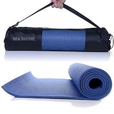Masione Yoga Mat 6mm Thick Floor Exercise Mats Workout Fitness Pilates Blanket Anti Tear And Non Slip Surface Cushion Thick Exercise Mat Yoga Pad Mat Exercises