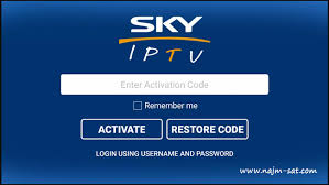 تفعيل اشتراك Sky GOLD IPTV