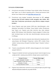 Sumber dasar dan peraturan kemudahan cuti pekeliling perkhidmatan & surat pekeliling perkhidmatan perintah am bab 'c' perintah am bab 'c' 1974. Http Ehlp Moh Gov My Document Download Tatacara 20permohonan 20lampiran 20a 20dan 20lampiran 20b Edited 2018092020 Pdf