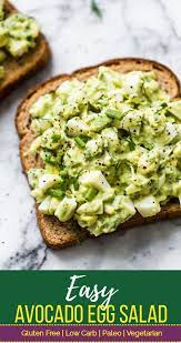 Easy Avocado Egg Salad Recipe Avocado Easy Egg Recipe Salad Egg Salad Avocado Egg Salad Avocado Recipes