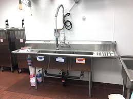 3 bay stainless steel sink patriot