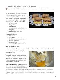 Spre final adaugam si zaharul. Bucatariairinei Ro Prajitura Poloneza Blat Gem Bezea