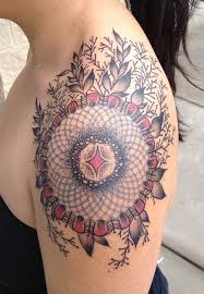 Ladybug small front shoulder tattoo. 70 Awesome Shoulder Tattoos Cuded