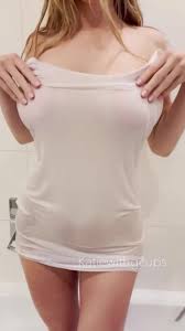 Katie You guys requested a wet T shirt video & you get a wet T shirt