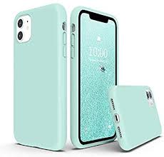 Amazon Com Surphy Silicone Case Compatible With Iphone 11 Case 6 1 Inch Liquid Silicone Full Body Thickeni Mint Phone Case Green Phone Case Phone Case Design