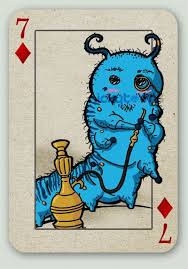 Alan Rickman En Alicia En El Pais De Las Maravillas The Blue Caterpillar Alice In Wonderland Alice Disney Alice