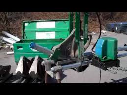 greenlee 881ct cam track bender in action