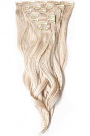 Wigsto offers 100% real remy wigs for daily wearing or medical usage. Platinum Blonde Elegant 20 Silk Seamless Clip In Human Hair Extensions 160g Foxy Locks