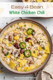 Best White Chicken Chili Recipe Recipe Healthy Fitness Meals White Chili Chicken Recipe Best White Chicken Chili Recipe