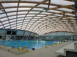 kapiti coast aquatic centre curved gridshell glulam roof structure roof structure timber structure architecture