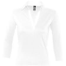 Polo du maillot rugby all blacks nouvelle zelande ancien vintage shirt taille s. Polo Rugby Manches Longues Femme 11329 Blanc Achat Pas Cher Go Sport