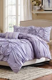 Homeideas 4 piece bed sheet set queen lavender 100 brushed microfiber 1800 bedding sheets deep pockets. Light Purple Lilac Comforter Novocom Top