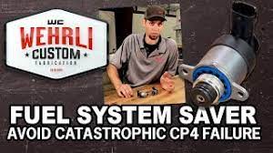 Wcfab Cp4 Fuel System Saver For Lml Duramax Youtube