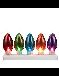 Giant plastic light bulb 3'. Kurt Adler Christmas Lights 5 Large Oversized Plastic Christmas Bulbs Set Digs N Gifts