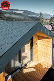 Einzigartige Fassaden Und Dacher Aus Aluminium Prefa Fassade Fassade Haus Fassadengestaltung