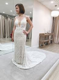 The Jessica Wedding Dress Is A Bestseller Among Beach Brides How Can You Say No To That Wedding Dress Necklines Boat Neck Wedding Dress Jessica Wedding Dress