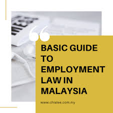 This course is designed to protect rights by learning the important of labour laws and learn how to develop and implement an action plan following the malaysian labour legislations. Basic Guide To Employment Law In Malaysia Chia Lee Associates