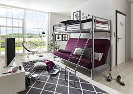 Atlantic Home Collection Julia Hochbett Mit Klappsofa Metall Silber Liegeflache Oben 90 X 200 Cm Liegeflache Unten Ihr Hochbett Ein Ratgeber