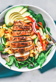 Jamaican Jerk Chicken Salad With Lime Vinaigrette Killing Thyme