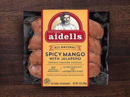 Recipe courtesy of bruce aidells and denis kelly. Sweet And Spicy Mango Jalapeno Chicken Sausage Aidells