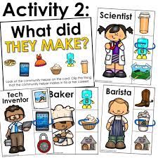 Community Helper Centers Classroom Guidance Lesson For Kindergarten Community Helpers Preschool Activities Community Helpers Preschool Community Helper