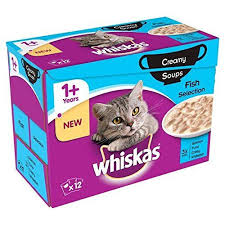 Whiskas 1 Cat Pouch Creamy Soup Fish 12 X 85g Pack Of 6 Read More Reviews Of The Product By Visiting The Link Cat Food Cat Food Allergy Cat Food Coupons
