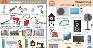 Cast iron skillets, dutch ovens, sheet pans, baking dishes, storage containers, paper towels, and kitchen equipment such as immersion. Household Tools Devices And Equipment Vocabulary 7esl