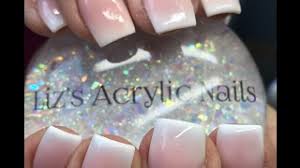 Having acrylic nail designs gracing your fingers? Acrylic Nails Pink And White Ombre Youtube