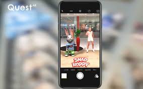 Use the app to navigate to a geocache nearby. Ar App Quest Augmented Reality Treasure Hunt Retail Catalyst Vr