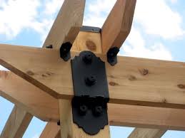 2 Decorative Rafter Clip Angle Brackets 10 Pack At Menards Hot Tub Pergola Building A Deck Diy Deck