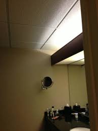 Dramatically enhance the look of drop ceiling systems using our contemporary light diffuser designs and add up to 30% brighter, more pleasing light. Ceiling Tiles And Fluorescent Lighting Picture Of Hyatt Regency San Francisco Tripadvisor
