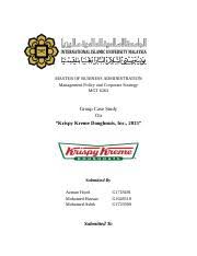 See 158 unbiased reviews of krispy kreme, rated 4 of 5 on tripadvisor and ranked #17 of 142 restaurants in kahului. V5 Krispy Kreme Report Docx Master Of Business Administration Management Policy And Corporate Strategy Mgt 6263 Group Case Study On U201ckrispy Kreme Course Hero