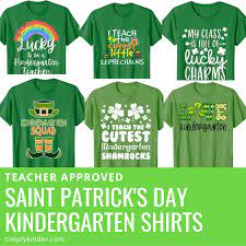3.8 out of 5 stars with 6 ratings. St Patrick S Day Shirts For Teachers Simply Kinder