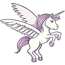 Learn how to draw a unicorn step by step using this tutorial. Draw Cartoon Unicorn With Wings Step6 Unicorn Drawing Cartoon Drawings Unicorn Wings