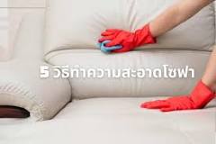5 วิธีทําความสะอาดโซฟาผ้า หนัง, กํามะหยี่ ให้ใหม่อยู่เสมอ